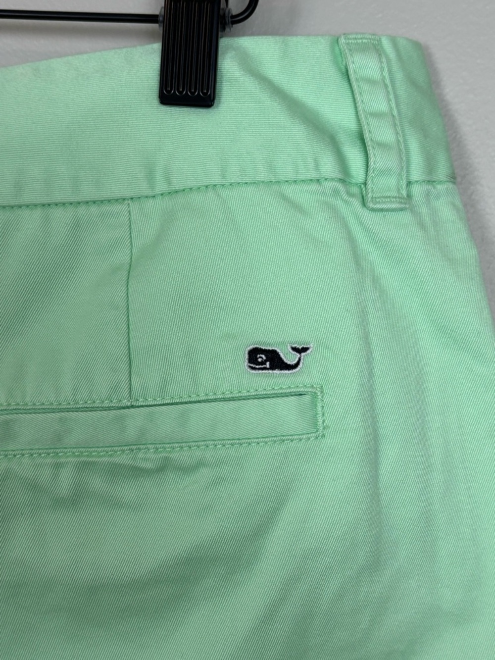 Vineyard Vines Shorts Womens 12 Green Flat Front 5" Inseam - Picture 7 of 9